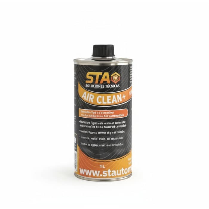 Air clean sta limpiador circuito neumatico compresor