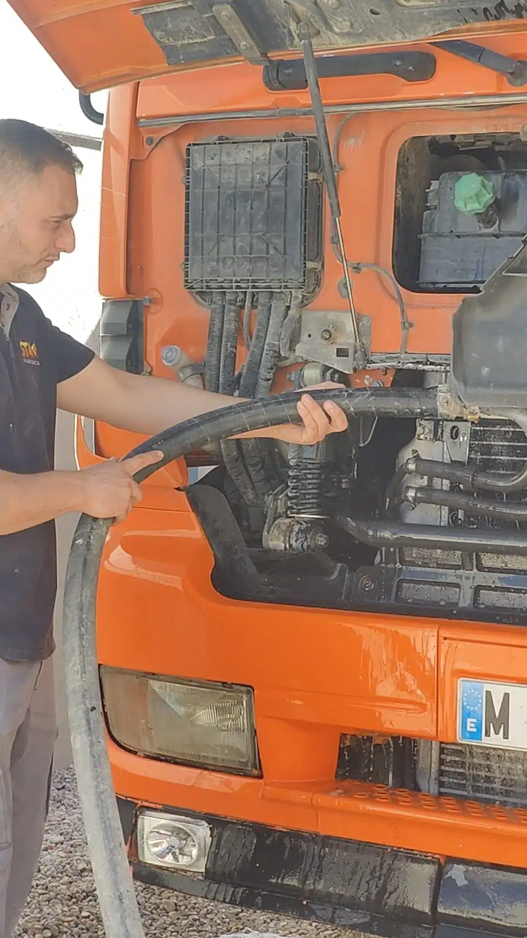 Aclarado del paquete de radiadores Mercedes