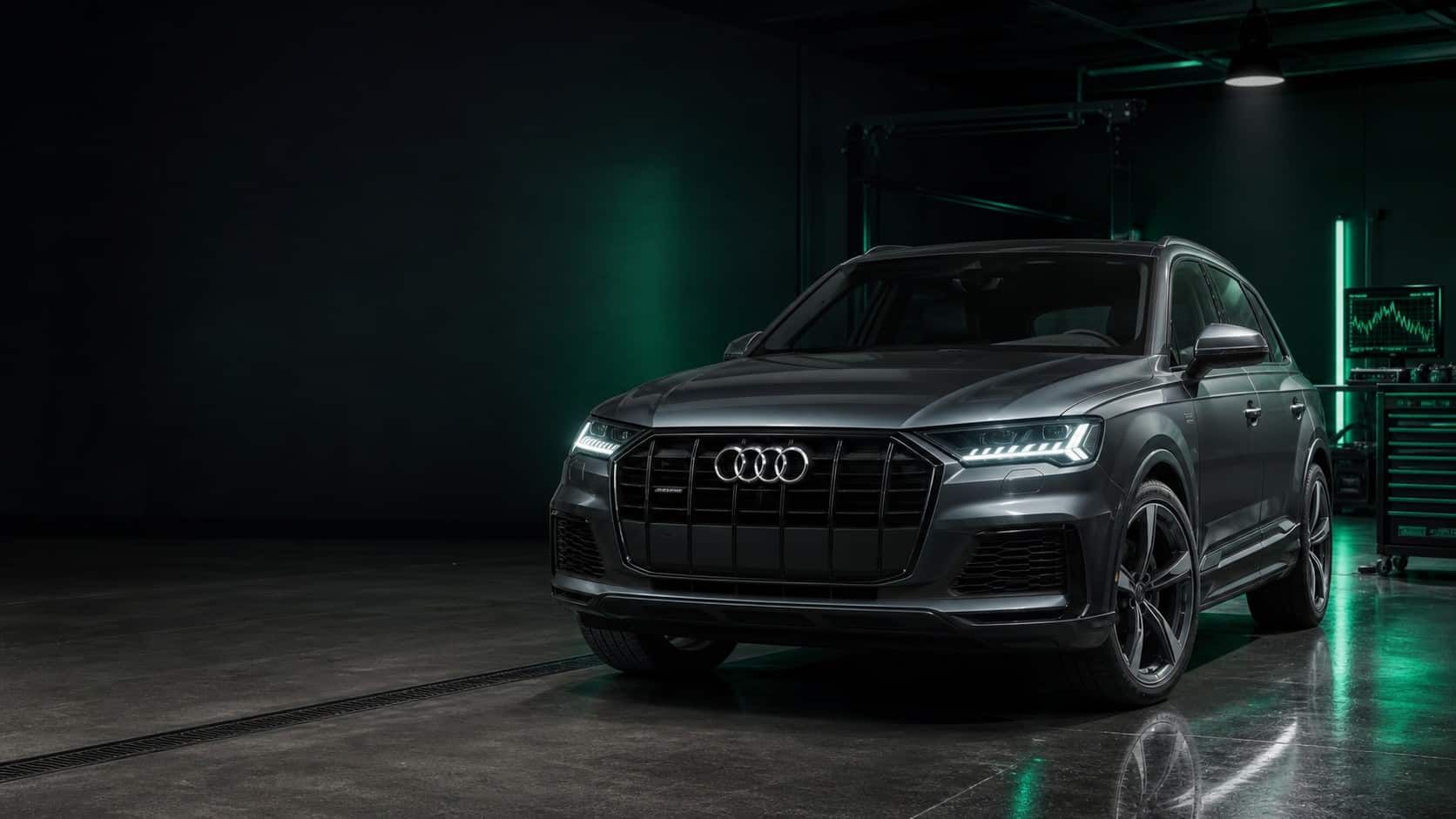 Audi TDI en taller con diagnóstico de fallo AdBlue y sistema SCR
