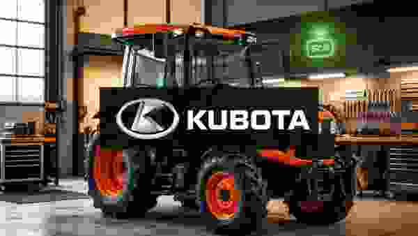 Tractor Kubota con aviso AdBlue y sistema SCR