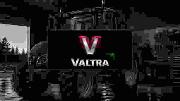 Tractor Valtra con aviso AdBlue y sistema SCR