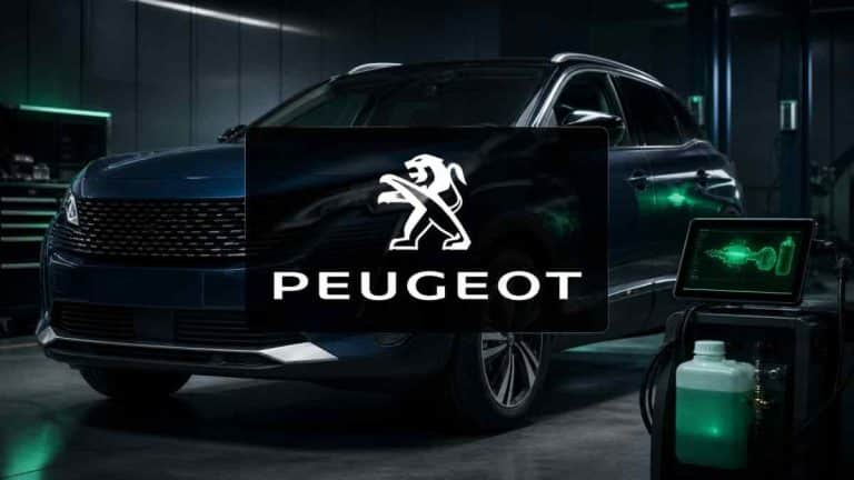 Peugeot con aviso AdBlue y fallo anticontaminación