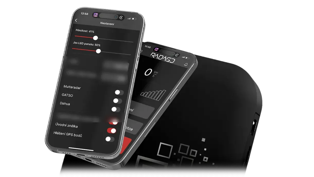 Pantallas de la app RADAGO para el BUCELL